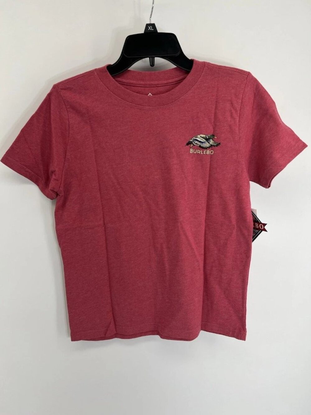 Burlebo Youth Boys Duck Hunting Graphic T Shirt Red NWT Size L Large / 10-12 - Picture 3 of 4